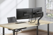 Picture of Neomounts DS75S-950BL2 Monitor arm 17-32" - gas spring - Topfix - 180°-stop