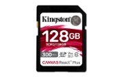 Picture of Kingston Technology 128GB Canvas React Plus SDXC UHS-II 300R/260W U3 V90 for Full HD/4K/8K