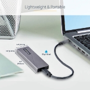 Picture of StarTech.com USB-C 10Gbps to M.2 NVMe or M.2 SATA SSD Enclosure - Tool-free External M.2 PCIe/SATA NGFF SSD Aluminum Case - USB Type-C&A Host Cables - Supports 2230/2242/2260/2280