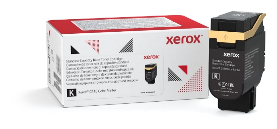 Picture of Xerox Genuine ® C410 Color Printer​/​VersaLink® C415 Color Multifunction Printer Black Standard capacity Toner Cartridge (2400 Pages) - 006R04677