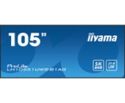 Picture of iiyama LH10551UWS-B1AG Signage Display Digital signage flat panel 2.66 m (104.7") LED 500 cd/m² UltraWide Full HD Black 24/7