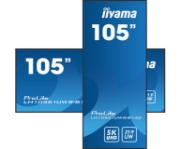 Picture of iiyama LH10551UWS-B1AG Signage Display Digital signage flat panel 2.66 m (104.7") LED 500 cd/m² UltraWide Full HD Black 24/7