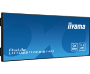 Picture of iiyama LH10551UWS-B1AG Signage Display Digital signage flat panel 2.66 m (104.7") LED 500 cd/m² UltraWide Full HD Black 24/7