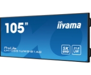Picture of iiyama LH10551UWS-B1AG Signage Display Digital signage flat panel 2.66 m (104.7") LED 500 cd/m² UltraWide Full HD Black 24/7