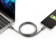 Picture of StarTech.com 3ft (1m) Thunderbolt 4 Cable - 40Gbps - 100W PD - 4K/8K Video - Intel-Certified Thunderbolt Cable - Compatible w/ USB4/Thunderbolt 3/USB 3.2/USB Type-C/DisplayPort
