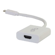 Picture of C2G USB 3.1 USB C to HDMI Audio/Video Adapter - USB Type C to HDMI White