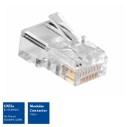 Picture of ACT Modular CAT5E RJ-45 Connector