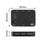 Picture of ACT 4K HDMI Switch 3x1