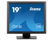Picture of iiyama ProLite T1931SR-B1S computer monitor 48.3 cm (19") 1280 x 1024 pixels SXGA LCD Touchscreen Black