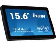 Picture of iiyama ProLite TF1633MSC-B1 computer monitor 39.6 cm (15.6") 1920 x 1080 pixels Full HD Touchscreen Black