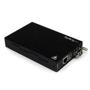 Picture of StarTech.com OAM Managed Gigabit Ethernet Fiber Media Converter - Multi Mode LC 550m - 802.3ah Compliant