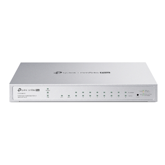 Picture of TP-Link Omada Pro 8-Port PoE+ Gigabit Smart Switch with 2 SFP Slots