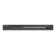 Picture of Zyxel GS-1900-24 v2 Managed L2 Gigabit Ethernet (10/100/1000) 1U Black
