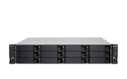 Picture of QNAP TS-H1886XU-RP-R2 NAS Rack (3U) Intel® Xeon® D D-1622 32 GB DDR4 0 TB QuTS hero Black, Grey