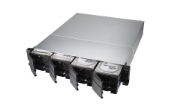 Picture of QNAP TS-H1886XU-RP-R2 NAS Rack (3U) Intel® Xeon® D D-1622 32 GB DDR4 0 TB QuTS hero Black, Grey