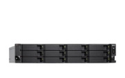 Picture of QNAP TS-H1886XU-RP-R2 NAS Rack (3U) Intel® Xeon® D D-1622 32 GB DDR4 0 TB QuTS hero Black, Grey