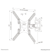 Picture of Neomounts WL40-540BL14 TV mount wall 32-55" - full motion - easy install
