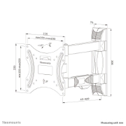 Picture of Neomounts WL40-550BL12 TV mount wall 32-55" - full motion - easy install