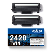 Picture of Brother TN-2420TWIN toner cartridge 2 pc(s) Original
