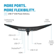 Picture of HP E-Series E34m G4 WQHD Curved USB-C Conferencing Monitor