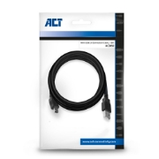 Picture of ACT USB 2.0 connection cable A male - mini B male 1.8 meters