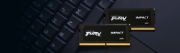 Picture of Kingston Technology FURY 16GB 4800MT/s DDR5 CL38 SODIMM (Kit of 2) Impact