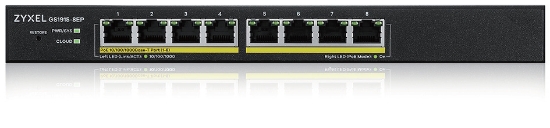 Picture of Zyxel GS1915-8EP Managed L2 Gigabit Ethernet (10/100/1000) Power over Ethernet (PoE) Black