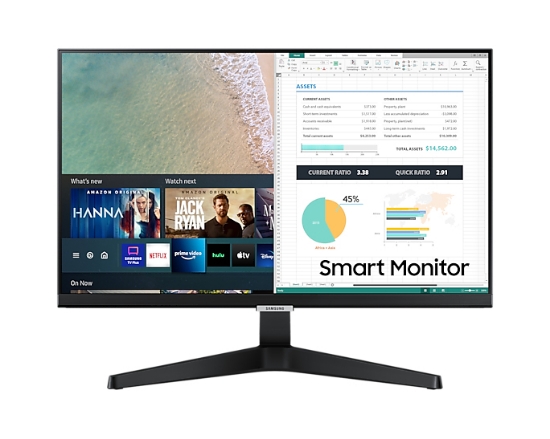 Picture of Samsung LS24AM506NUXEN computer monitor 61 cm (24") 1920 x 1080 pixels Full HD Black