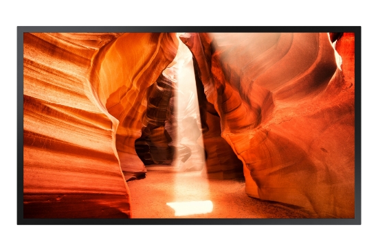Picture of Samsung OM55N-S Digital signage flat panel 139.7 cm (55") LCD Wi-Fi 4000 cd/m² Full HD Black Built-in processor Tizen 5.0
