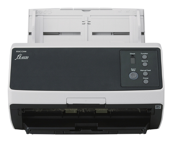 Picture of Ricoh FI-8150 ADF + Manual feed scanner 600 x 600 DPI A4 Black, Grey