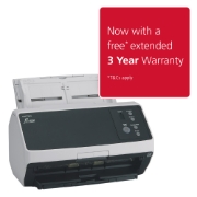Picture of Ricoh FI-8150 ADF + Manual feed scanner 600 x 600 DPI A4 Black, Grey