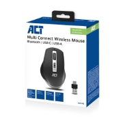 Picture of ACT Wireless Multi-Connect Bluetooth Mouse 2400 DPI