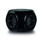 Picture of ACT Power socket cube (PDU) with 3 sockets, USB-A ports, 1.5m