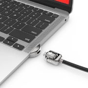 Picture of Compulocks Ledge Lock Adapter for MacBook Air 13" M1 with Keyed Cable Lock Silver