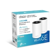 Picture of TP-Link AXE5400 Tri-Band Mesh Wi-Fi 6E System, 2-Pack