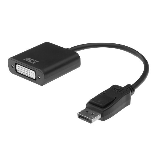 Picture of ACT 0.15 meters DisplayPort male to DVI female adapter