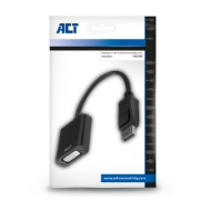 Picture of ACT 0.15 meters DisplayPort male to DVI female adapter
