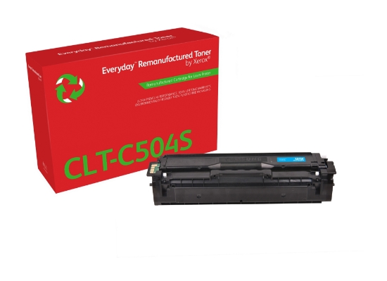 Picture of Everyday ™ Cyan Remanufactured Toner by Xerox compatible with Samsung CLT-C504S, Standard capacity