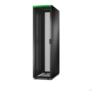 Picture of APC Easy Rack, 48U, Black, With Roof, Castors, Feet, 4 Brackets, and Side Panels, No Bottom, 2258H x 600W x 1200D mm