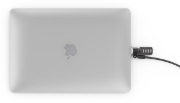 Picture of Compulocks Ledge Lock Adapter for MacBook Air 13" M1 with Combination Cable Lock Silver