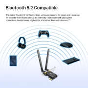 Picture of TP-Link Archer AX3000 Wi-Fi 6 Bluetooth 5.2 PCIe Adapter