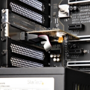 Picture of StarTech.com 2-Port PCI Express Serial Card, Dual Port PCIe to RS232 (DB9) Serial Card, 16C1050 UART, Standard or Low Profile Brackets, COM Retention, For Windows & Linux