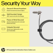 Picture of HP Essential Nano Combination Cable Lock