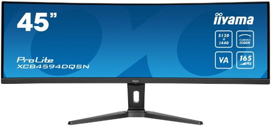 Picture of iiyama G-MASTER 45"LCD Curved Bus. UWQHD computer monitor 114.3 cm (45") 5120 x 1440 pixels Dual QHD LED Black
