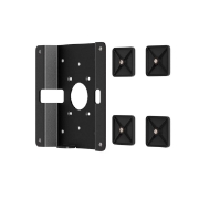 Picture of Compulocks VESA Glass Mount Bracket with Security Slot Black