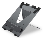 Picture of BakkerElkhuizen Ergo-Q 160 Laptop stand Black, Dark Grey 43.2 cm (17")