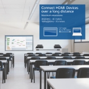 Picture of ACT 4K HDMI 1.4 extender set over CAT6 UTP with IR support, 40 meters