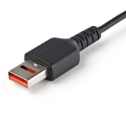 Picture of StarTech.com 3ft (1m) Secure Charging Cable – USB-A to USB-C Data Blocker Charge-Only Cable – No-Data Power-Only Charger Cable for Phone/Tablet – Data Blocking USB Protector Adapter Cable
