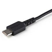 Picture of StarTech.com 3ft (1m) Secure Charging Cable – USB-A to USB-C Data Blocker Charge-Only Cable – No-Data Power-Only Charger Cable for Phone/Tablet – Data Blocking USB Protector Adapter Cable