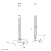 Picture of Neomounts AWL29-650BL1 Videobar/soundbar holder VESA - max 15 kg - universal